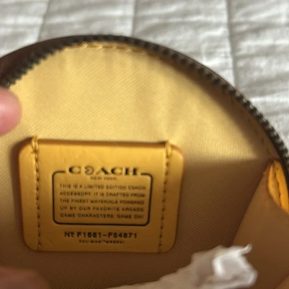 COACH PAC-MAN COIN PURSE - Picture 7 of 11